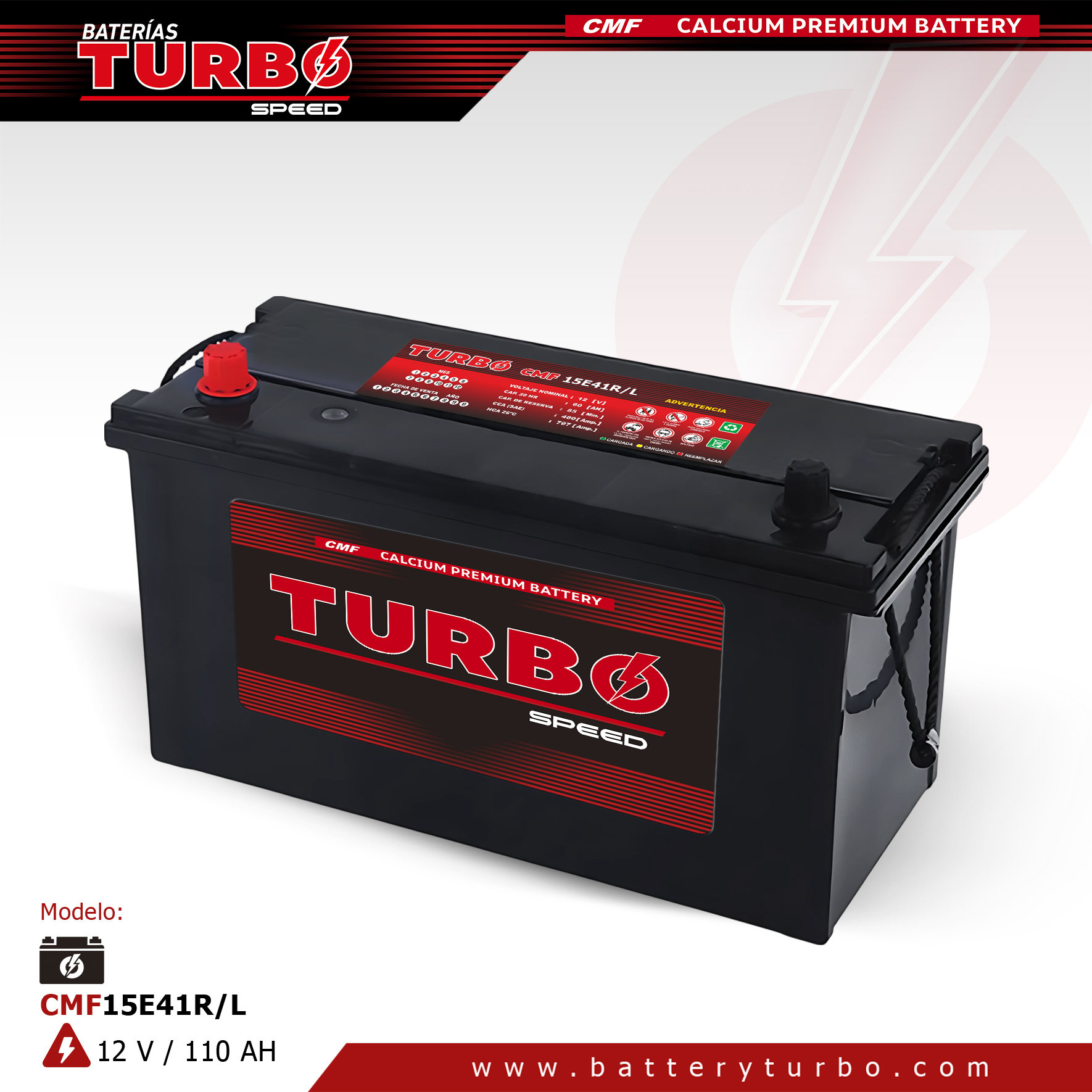 BATERÍA TURBO - CMF115E41R