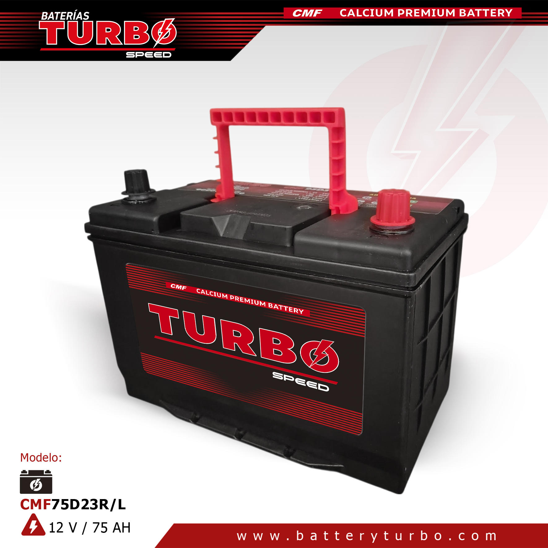 BATERÍA TURBO - CMF75D23R-L
