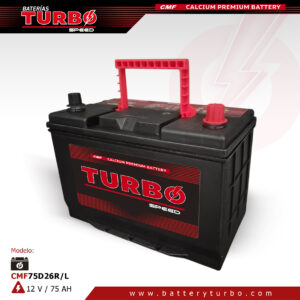 BATERÍA TURBO - CMF75D26R/L
